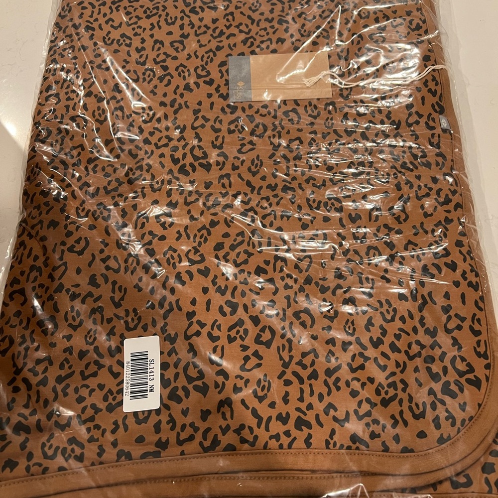 Kyte small leopard toddler blanket